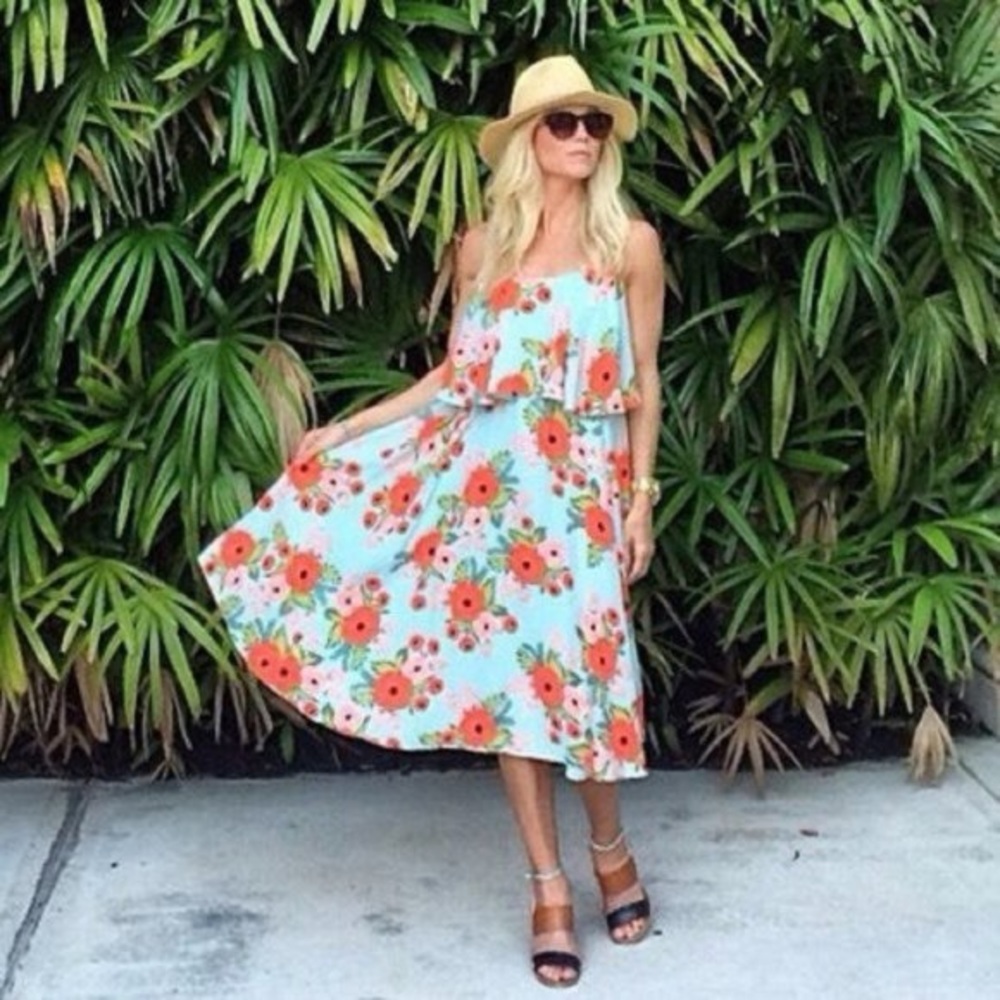 Anthropologie Poppy Field Dress Size Medium - Picture 6 of 6